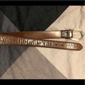 Ralph Lauren Black Label Genuine Crocodile Belt.